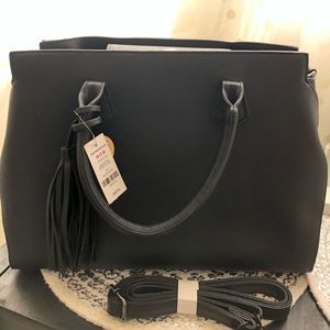 Ardene black bag with strap